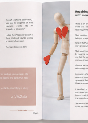 Livre et cartes Heart Codex