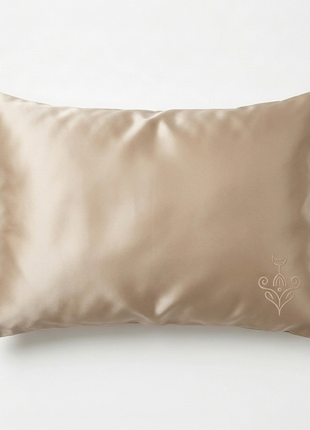 ROOTED & CALM silk pillowcase with sigil