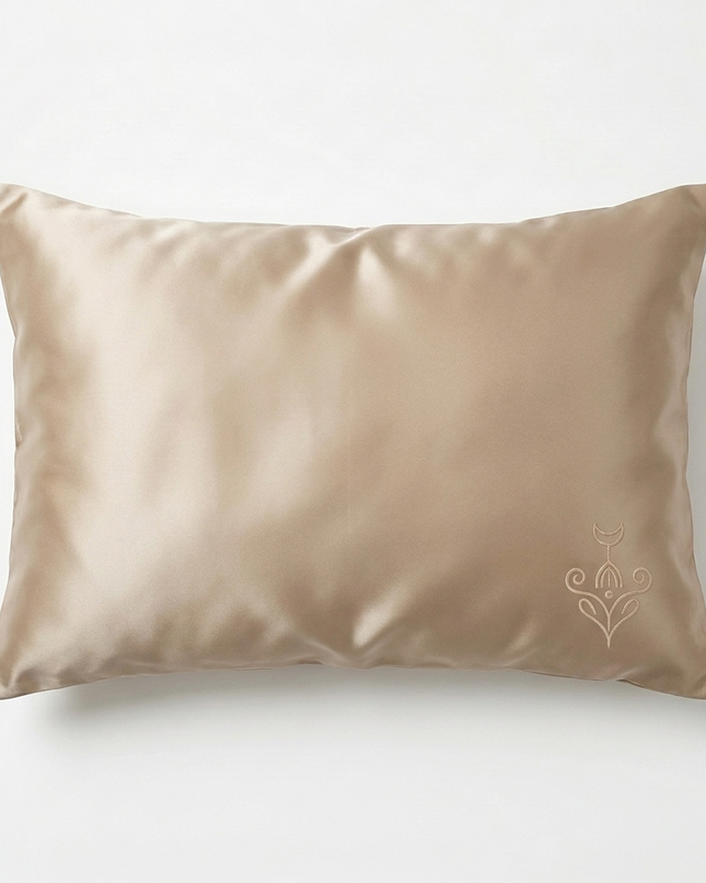 "ROOTED & CALM" silk pillowcase & sigil ritual