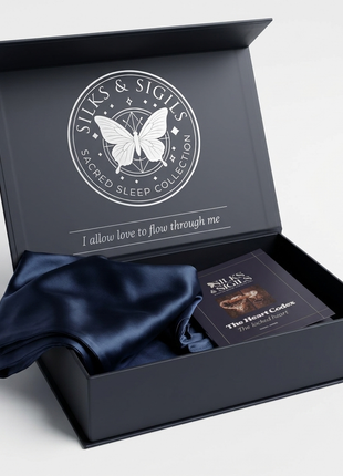 "The Key to my heart" silk pillowcase with sigil